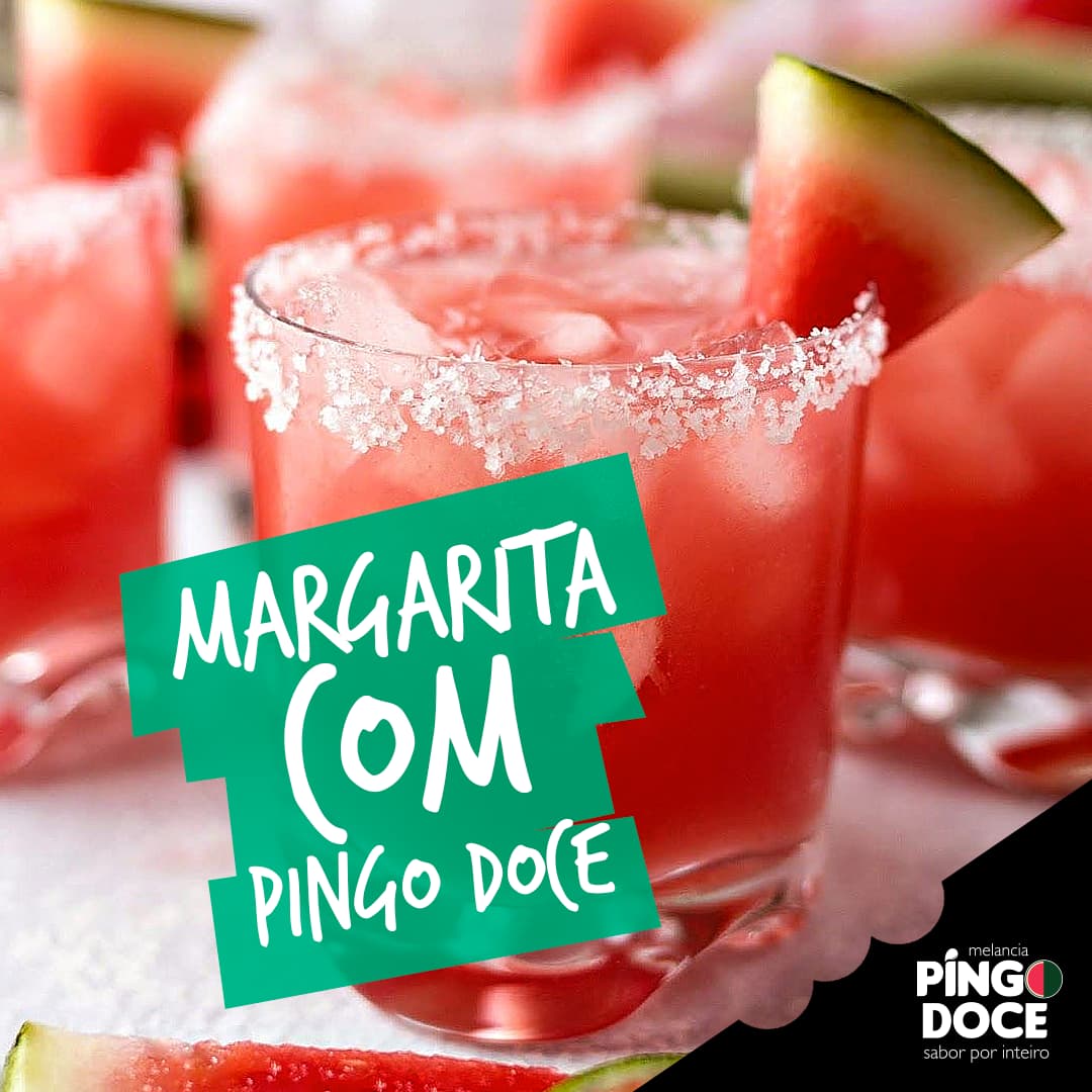 Margarita de melancia Pingo Doce