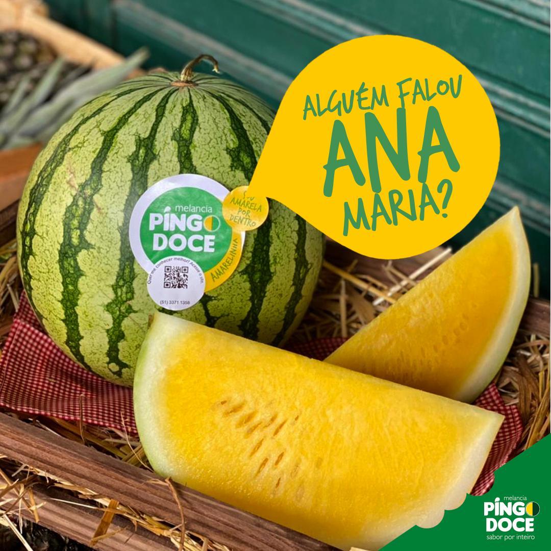 Se tem uma fruta que é a cara do verão, é a Pingo Doce Amarelinha! A Ana Maria Braga também experimentou essa novidade naturalmente doce e fonte de fibras.