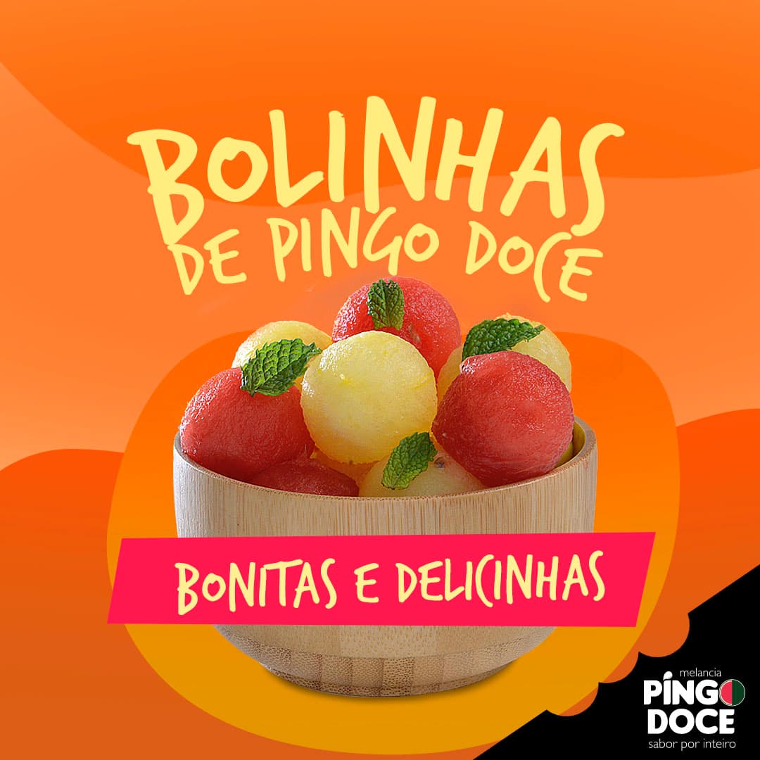 Bolinhas de melancia Pingo Doce