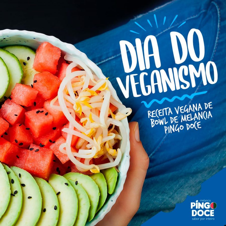 Receita Vegana de bowl de melancia Pingo Doce