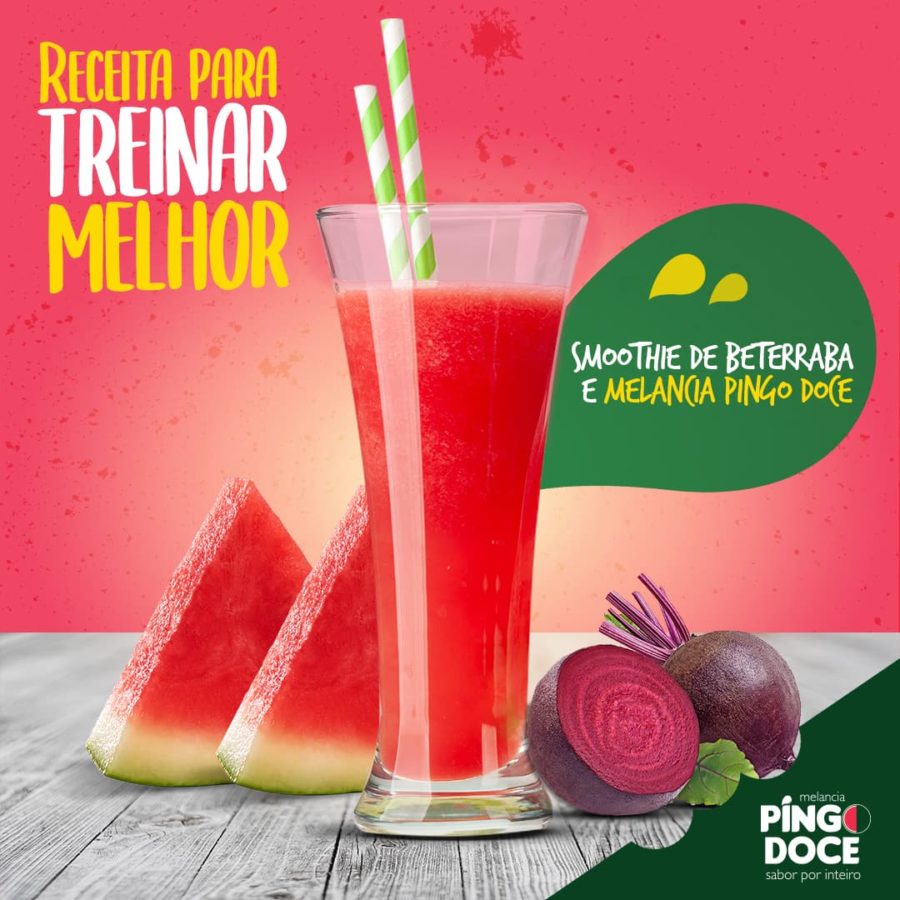 Smoothie de beterraba e melancia Pingo Doce