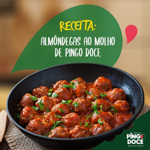 Almôndegas ao molho de melancia Pingo Doce