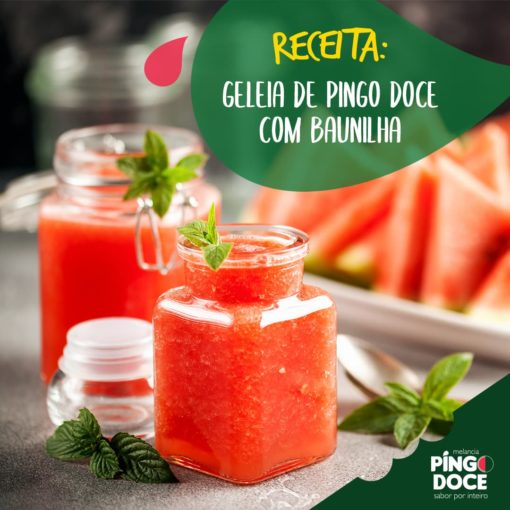 Geleia de melancia Pingo Doce com baunilha