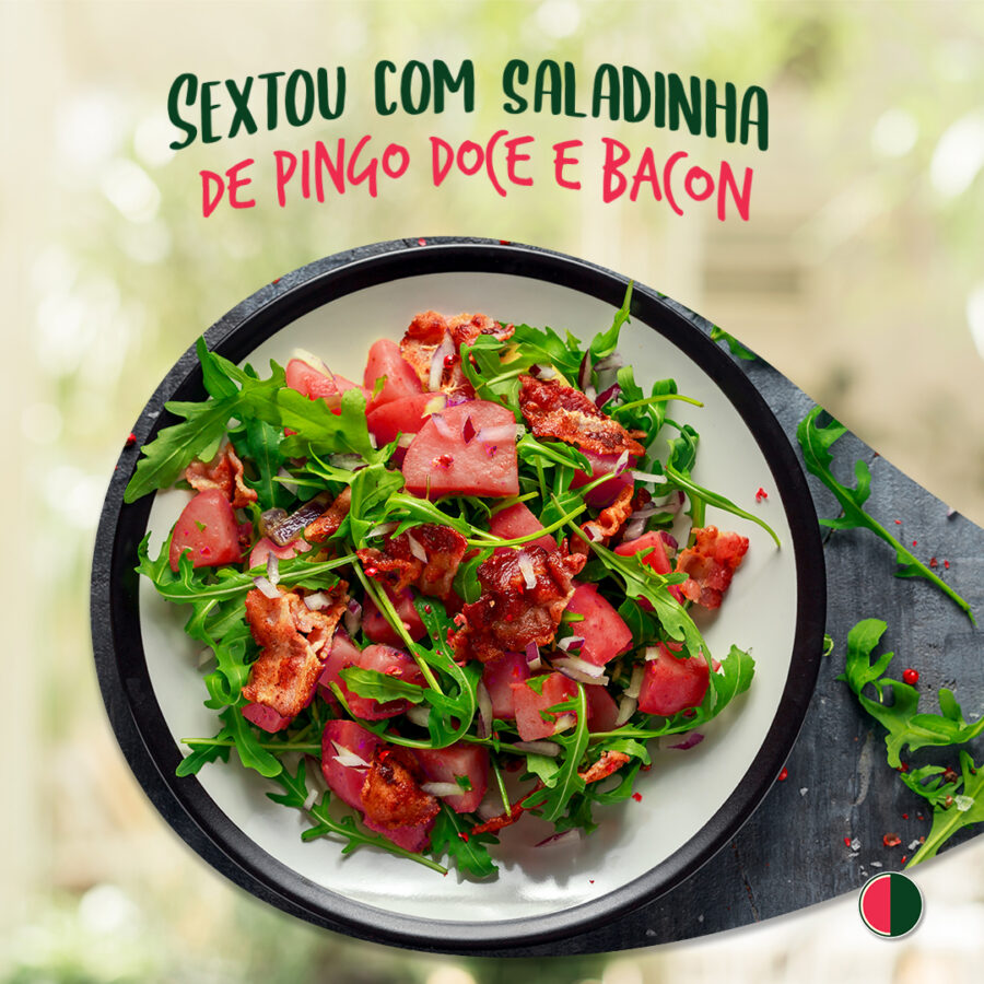 Saladinha de Pingo Doce e Bacon