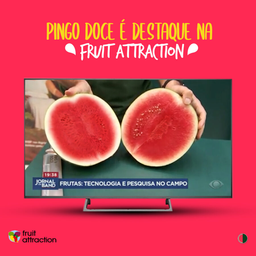 Pingo Doce é destaque na feira Fruit Attraction em São Paulo