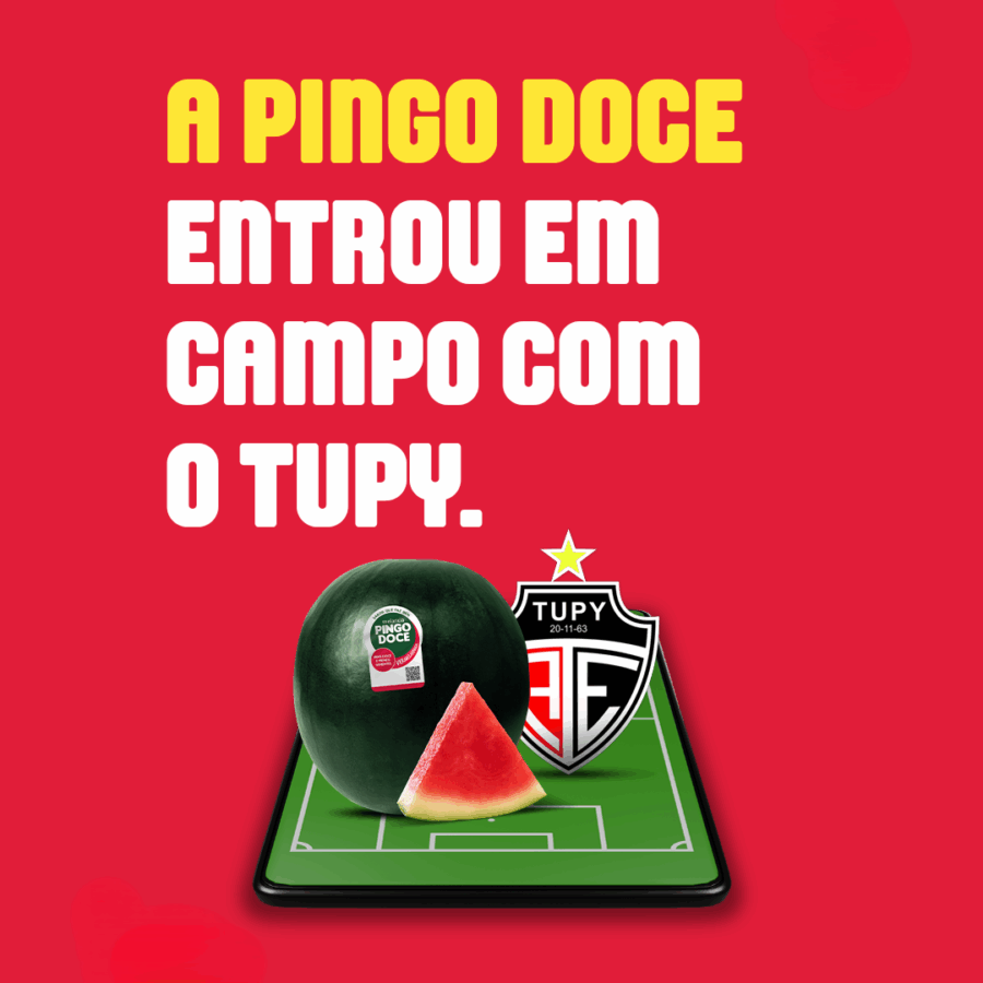 Melancia Pingo Doce é patrocinadora no time Tupy de Goiás.
