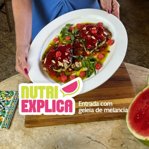 Geleia de melancia: o ingrediente-surpresa que vira estrela em uma entrada sofisticada